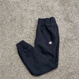 Black Champion Joggers